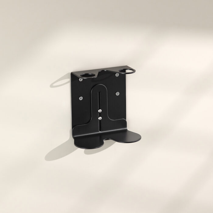Regular Double Wall-Mounted Soap Dispenser [Black]